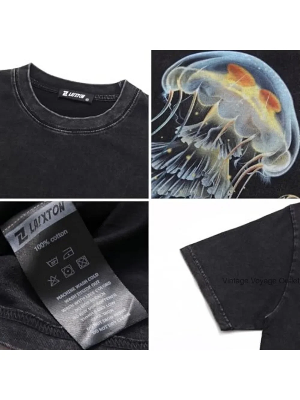 Oversized Graphic Tee Short Sleeve Cotton Vintage Streetwear Unisex Crewneck